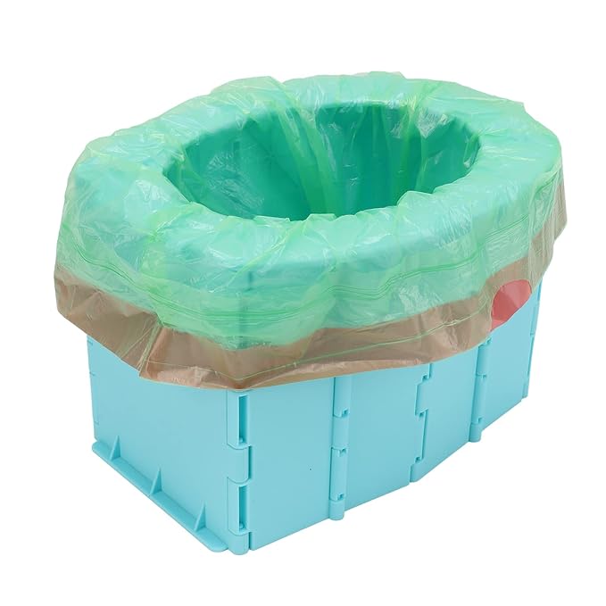Travel Potty for Kids, Reusable Portable Folding Potty for Toddler, Toilet for Outdoor Camping, Toddler Potty Seat for Outdoor Emergency Camping
