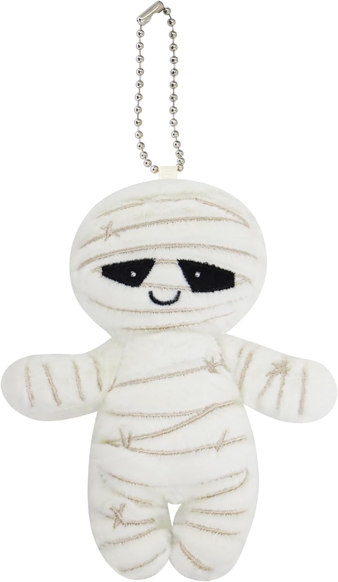 Halloween Plush Animals Toy, Mummy Plush Doll, Perfect for Halloween, Easter, Birthdays, and Other Occasions (4-inch)