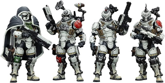 JOYTOY 1/18 Action Figure Battle for The Stars Sorrow Expeditionary Forces 09th Legion Assault Company-4PCS Collection Model Birthday Gifts
