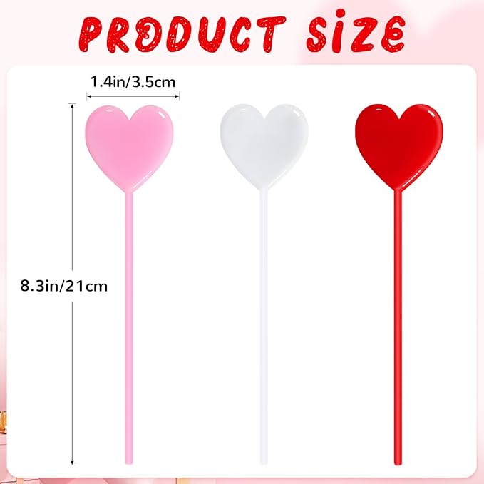 24PCS Heart Sticky Hands Toys for Kids, Stretchy Goodie Bag Stuffers Toys for Valentines Party Favor Supplies, Love Heart Sticky for Boys Girls Classroom Prizes
