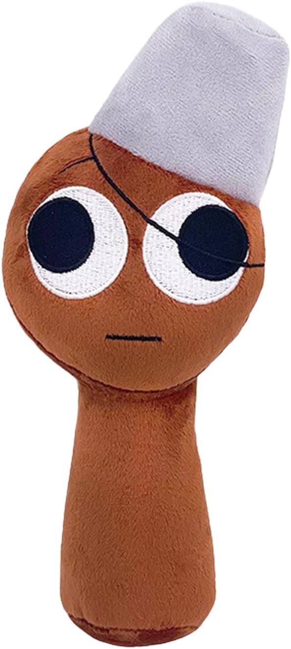 Sprunky Plush, Brud Sprunky Plushies Cute Stuffed Animals Pillow Plush Figure Sprunky Toys Doll Fun Gifts for Kids Adult Playtime Christmas Birthday(Brown)