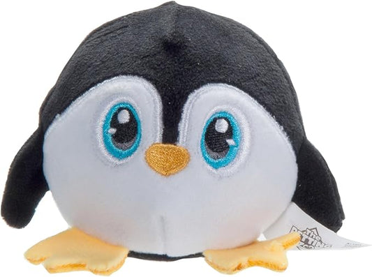 The Petting Zoo Penguin Stuffed Animal Plushie, Gifts for Kids, Squishiez Sealife Animal Squeeze Toy, Penguin Plush Toy 3 Inches