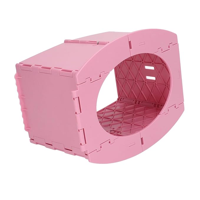Portable Toddler Toilet, Lightweight Foldable Baby Potty with Cleaning Bag, Easy to Carry and Store, Good for Training Camping Travel (Pink)
