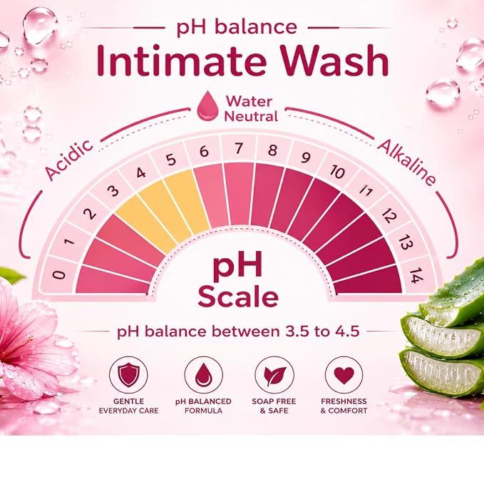 Feminine Gel for Women pH Balanced Intimate Wash with Aloe, Chamomile & Cranberry Extract Plant-Based, Odor Control, Soothing Botanical Formula & Sensitive Skin Care, Made in USA, 4 fl oz