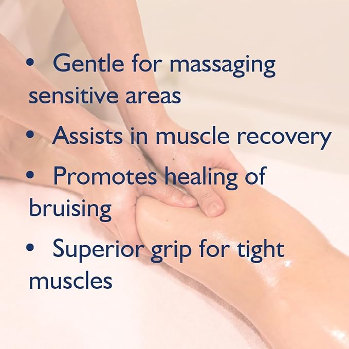 Hydro 2 Oil Massage Cream Arnica 13.5 fl oz - Water Dispersible Formula with Nourishing Ingredients for a Relaxing and Soothing Massage