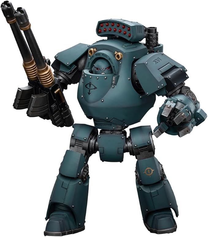 JOYTOY OYTOY Action Figure 1/18 Strife Sons of Horus Contemptor Dreadnought with Gravis Autocannon Collection Model Birthday Gifts 11.81 Inches