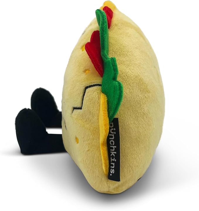 Taco Plushie - I Hate Tuesdays Funny Plush, Gift for Taco Lovers, Cute Plush Toy for Gifting