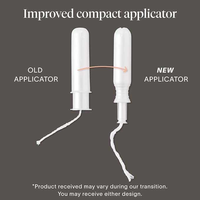 Cora Organic Cotton Tampons (72 Super Plus Tampons)