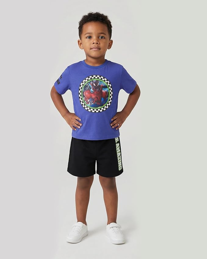 Marvel Boys' Spiderman S/S Lenticular Shor
