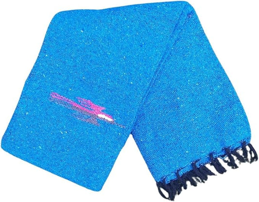 Open Road Goods Mexican Thunderbird Yoga Blanket, Handwoven Throw for Yoga, Meditation, and Home Décor – Versatile Blanket for Beach, Picnic, Camping, or Outdoor Use