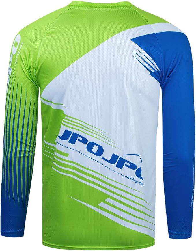 Dirt Bike Jersey for Youth, Kids Mountain Bicycle Shirt Long Sleeve Children Downhill Jerseys for Motorcycle Motocross
