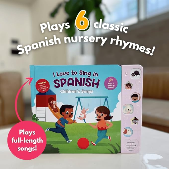 I Love to Sing in Spanish (Children's Songs)