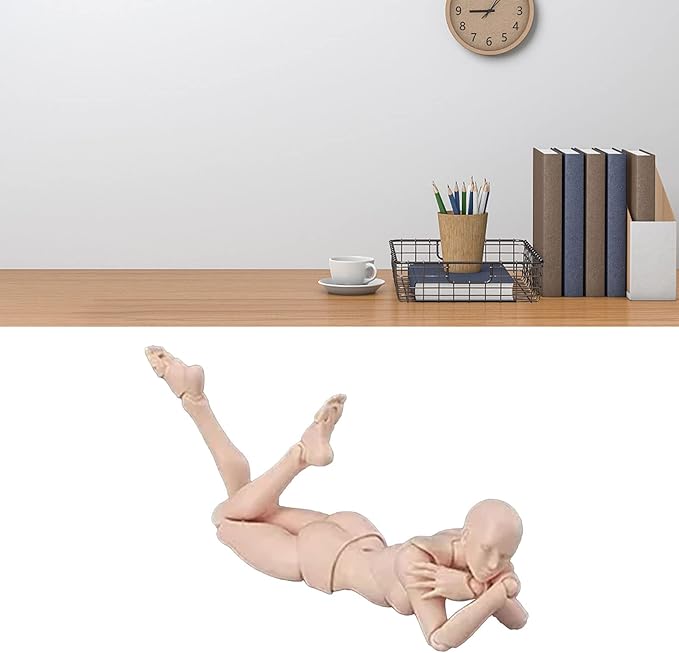 Action Mannequin PVC Drawing Figure, Model for Sketching, Painting, Female Artist (Male) (Woman)