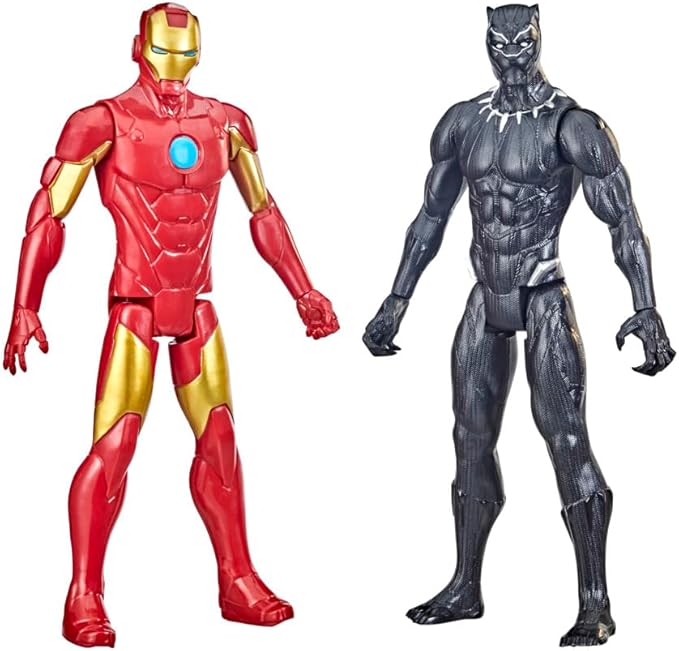 Hasbro- Marvel Titan Hero Series Multipack (6 Action Figures, 30 cm, Ages 4 Years) (F28615S1), Amazon Exclusive