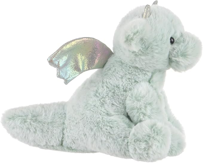 Apricot Lamb Toys Plush Green Plush Dragon Dinosaur Stuffed Animal Soft Cuddly Perfect for Child （Medium, 12 Inches ）