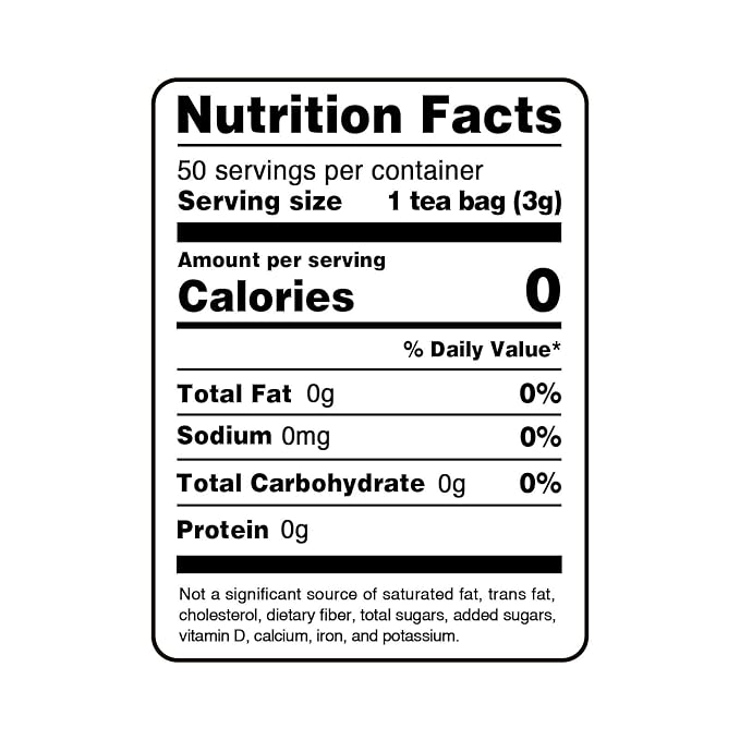 FullChea Hawthorn Berry Tea - 50 Teabags, 3g/bag - Premium, Non-GMO, Caffeine-free, Aids Digestion & Provides Antioxidants