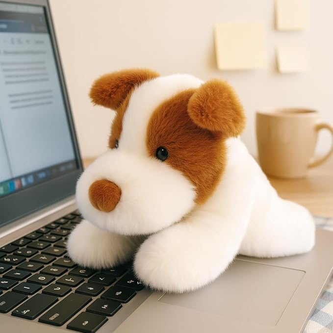Adorable Plush Dog Stuffed Animal Soft Stress Relief Plush Toy Cute Birthday Gifts for Boys Girls Kids Toddlers