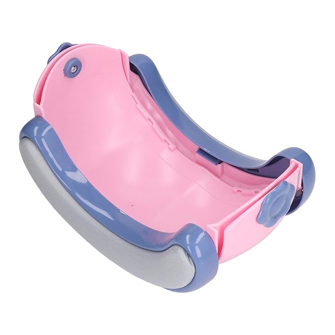 Travel Potty for Toddlers, Easy Clean Portable Foldable Potty Seat for Toddlers, Foldable Emergency Toilet with 20 Bags and Washable PU Pad for Car Camping Outdoor Indoor (Style 2)