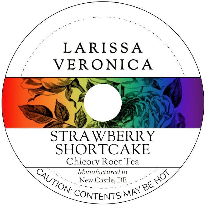 Strawberry Shortcake Chicory Root Tea (Single Serve K-Cup Pods) (12 pods, ZIN: 574708)