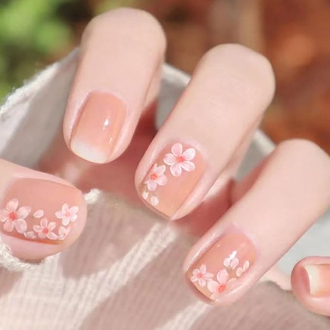 Nail Stickers 20 Pieces Full Wraps Nail Polish Strips, Self-Adhesive Gel Nail Art Decals for Women Girls