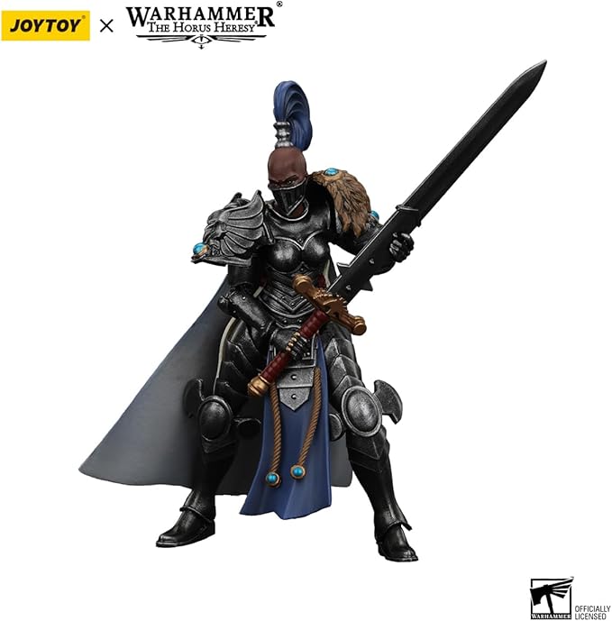 JoyToy Warhammer Horus Heresy Sisters of Silence Argent Lynx Vigilator Cadre Vigilator 2, 1:18 Scale 4.17in Action Figure Mecha Joy Toy Collection Model