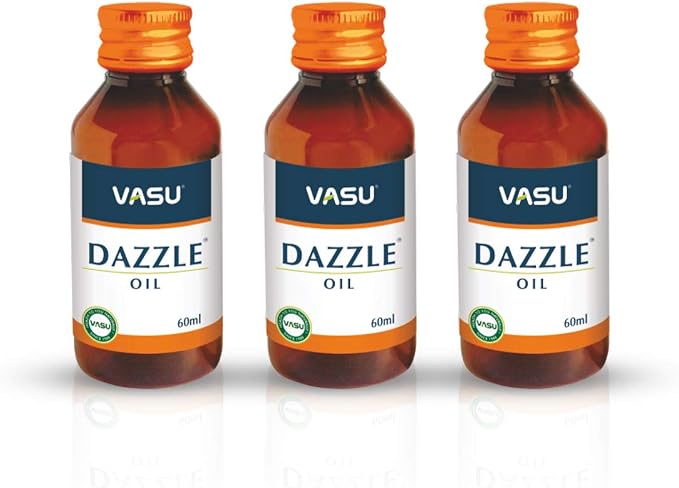 TRICHUP Dazzle Oil All Natural Premium Quality Sensual and Relaxing Therapeutic Massage Oil, Supports Comfortable Muscles and Joints Moisturizing Body, Set of 3 Bottles - 60 ml