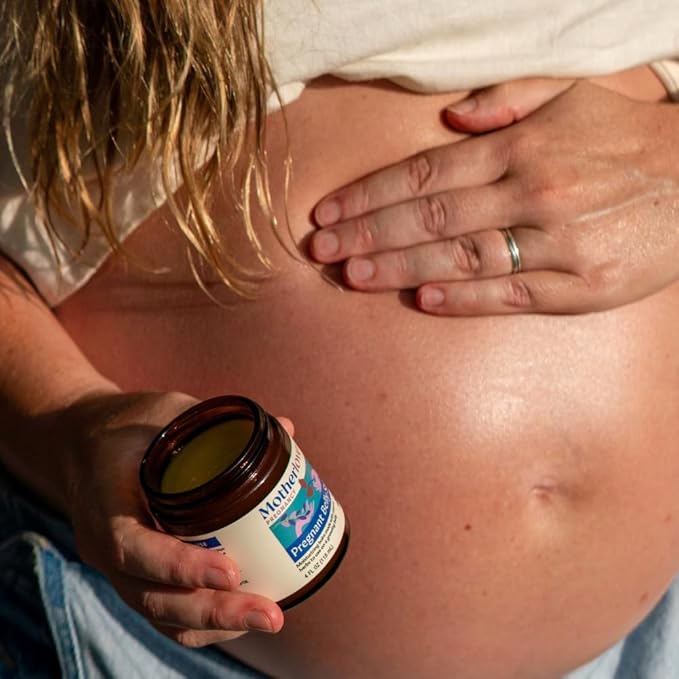 Motherlove Pregnant Belly Salve (4 oz) Moisturizing Organic Balm to Use on Growing Belly (Pack of 2)