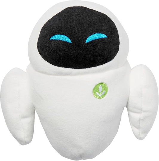 DISNEY STORE Eve Medium Soft Toy for Kids, Cuddly Character with Fuzzy Texture and Embroidered Details, Disney Plushy Suitable for All Ages