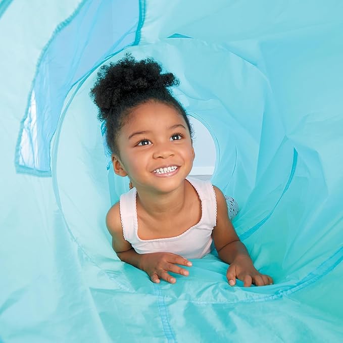 Little Tikes 2-in-1 Activity Tunnel, Indoor Outdoor Playset for Toddlers, Boys and Girls Ages 1-3 Years
