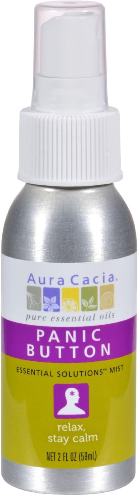 Aura Cacia - Essential Solutions Mist Panic Button - 2 fl oz