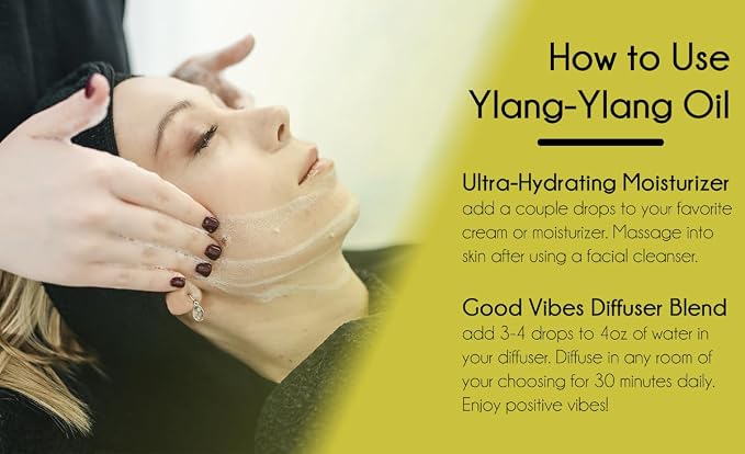 Ylang Ylang Essential Oil - 1 fl oz (100% Pure & Uncut) - Greenhealth