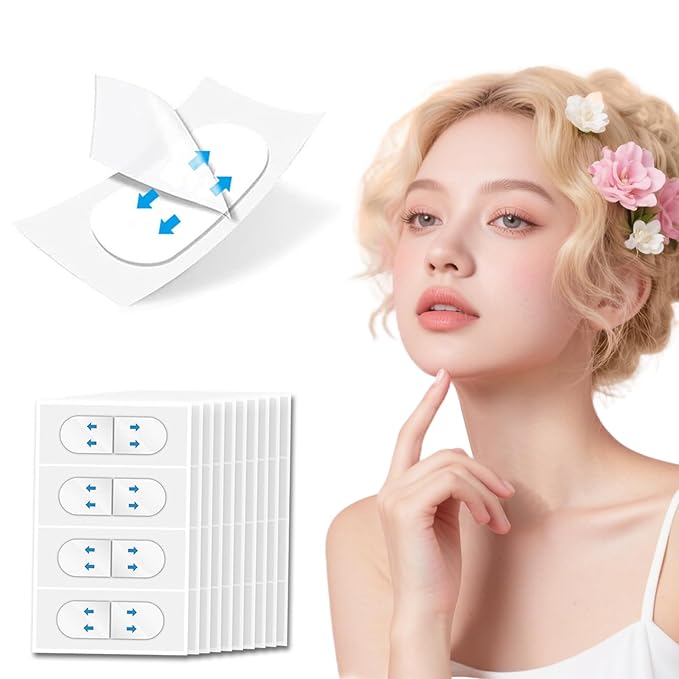 Face Tape Lifting Invisible - Eye Facelift Tape for Face Invisible - Instant Lift Stickers for Sagging Skin, Wrinkles, Double Chin, Neck, Eyes