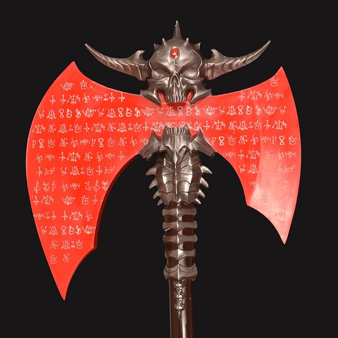 Perfect Replica of Doom Eternal Betrayer Hammer/Raider Axe/Crucible Sword,Game Cosplay Props-Fantasy Anime Sword