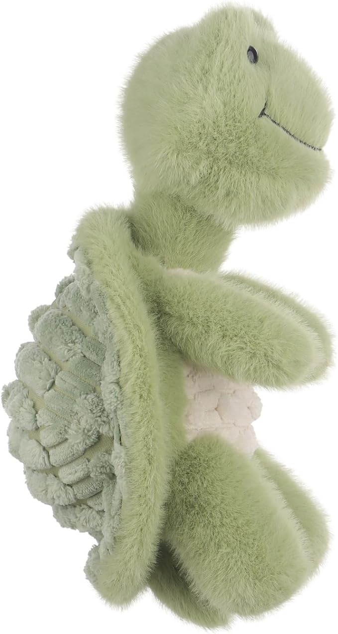 Apricot Lamb Witty Turtle Ryan Plush Stuffed Animals for Kids, Soft Cute Plush Toys for Baby Girl and Boy, Fluffy Witty Turtle Green