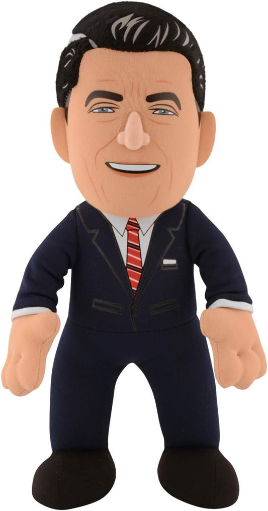 Bleacher Creatures Ronald Reagan 10" Plush Figure- A POTUS For Play or Display