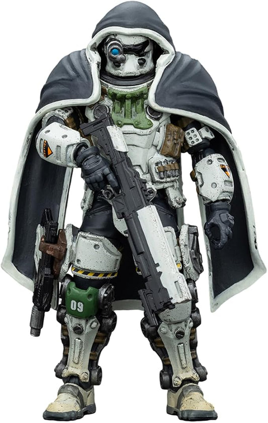 JOYTOY 1/18 Action Figure Battle for The Stars Sorrow Expeditionary Forces 09th Legion Assault Company-Sniper Collection Model Birthday Gifts