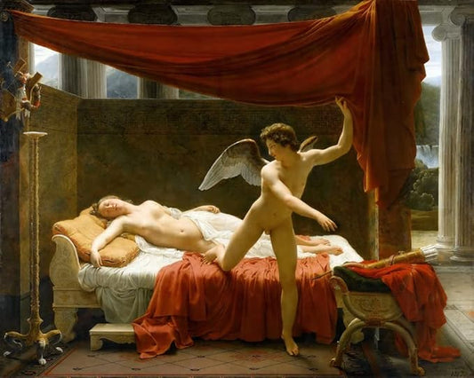 ArtDirect Cupid and Psyche (C.1817) 20x16 UnFramed Museum Art Print Poster Ready for Framing by François-Edouard Picot (French, 1786-1868)