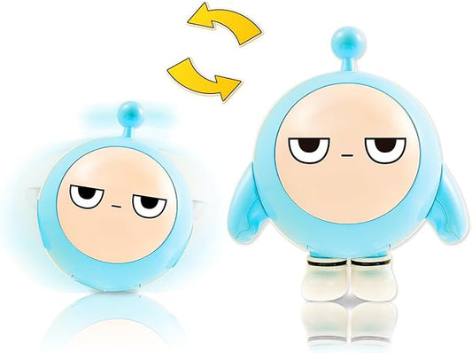 A ALPHA Eggy Party Toys, Bulu Action Figures Transformable Toys, 2-in-1 Eggy Wobbler Toys to All Ages, Cute Tumbler Toys for Kids Boys and Girls Birthday Holidays