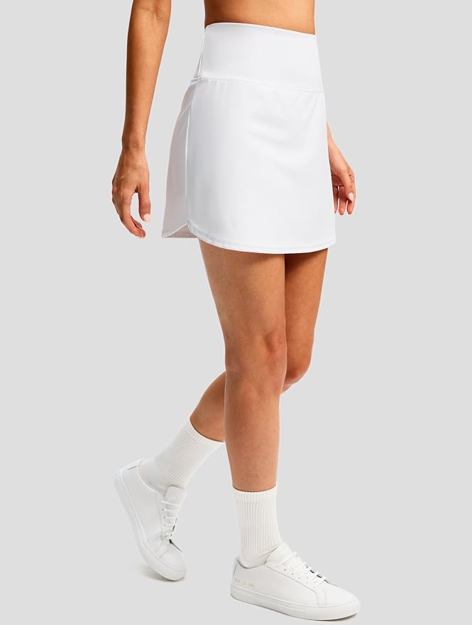 G Gradual 16"/18" Skorts for Women Golf Skirt with 2 Pockets Summer Casual | Built-In Shorts, High Waist, Soft 4-Way Stretch, Breathable Mesh Liner, Tennis Pickleball Athletic Wear, Easy To Match