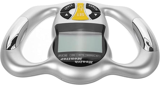 ARTIBETTER Handheld Body Fat Tester with Handle Digital Bmi Monitor Body Fat Percentage Measurement Tool