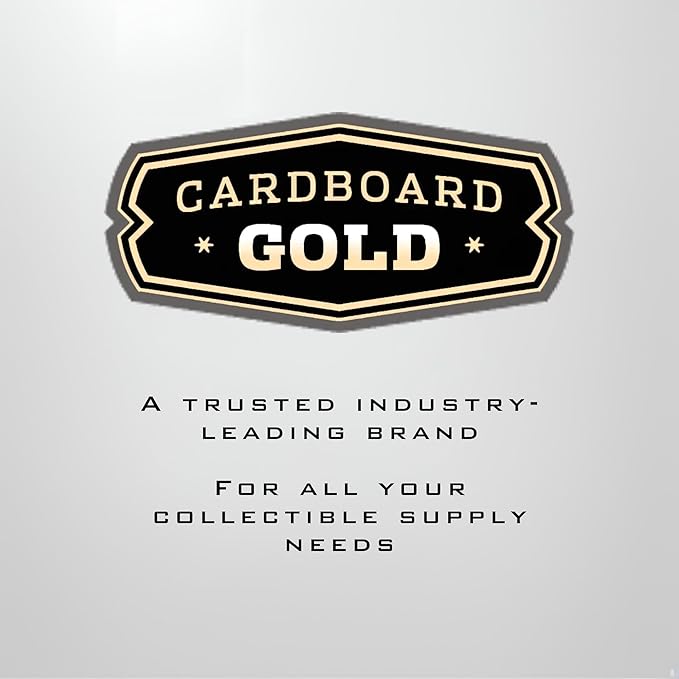 Cardboard Gold PSA Graded Card Sleeves – 500 Count Clear Display Without PSA Logo, Resealable Slabs Sleeve - Precise Fit Slab Protector for Grading Baseball Football Gaming Trading Sports Cards