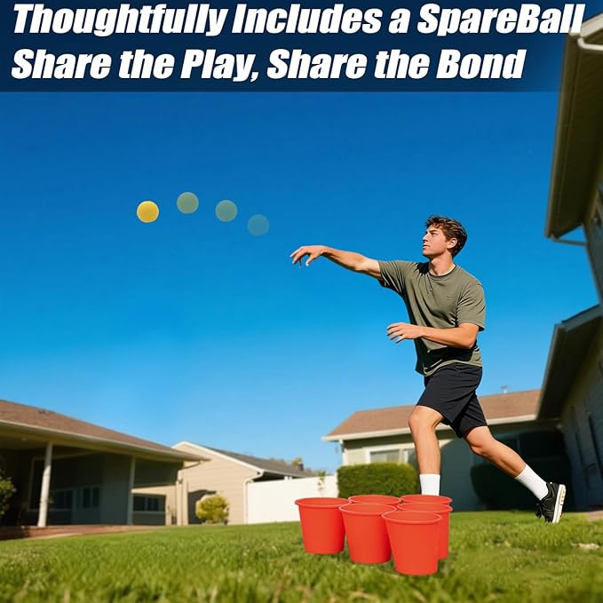 Bucket Toss Replacement Balls 3 Pack for Outdoor Yard Game