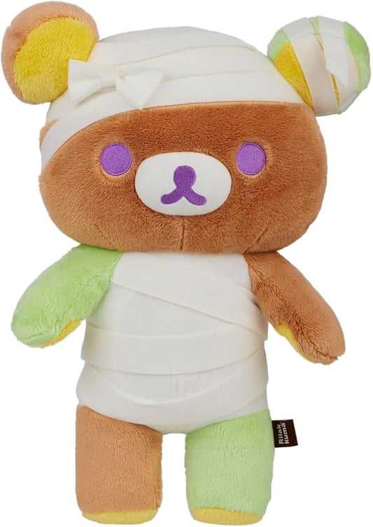 San-X Original Rilakkuma Halloween Monster Series Plush - 14" Mummy Rilakkuma