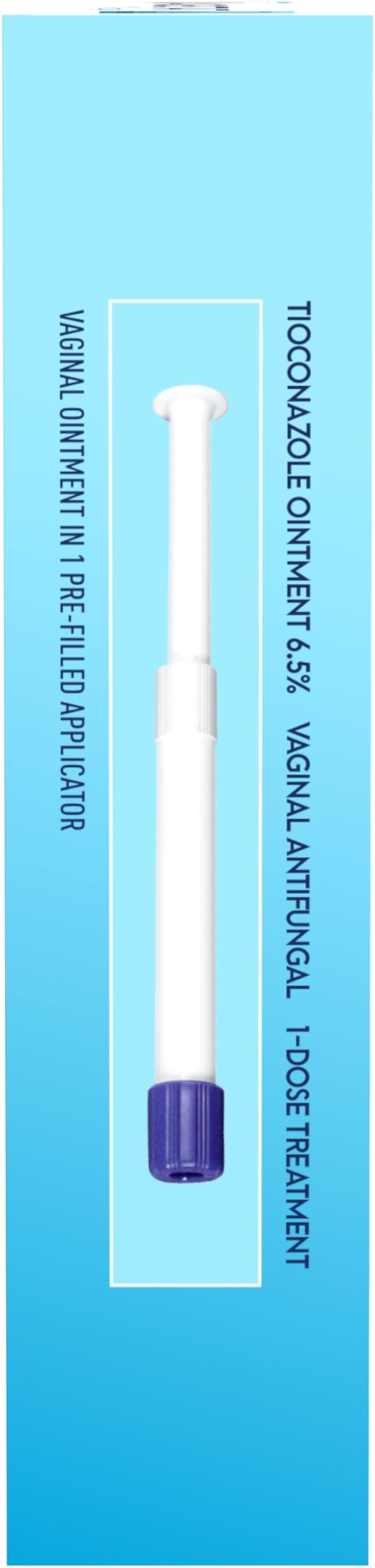 Vagisil Vagistat 1 Day Single-Dose Yeast Infection Treatment for Women, Antifungal Ointment Helps Relieve External Itching and Irritation, 1 Pre-Filled No Touch Vaginal Applicator (Pack of 1)