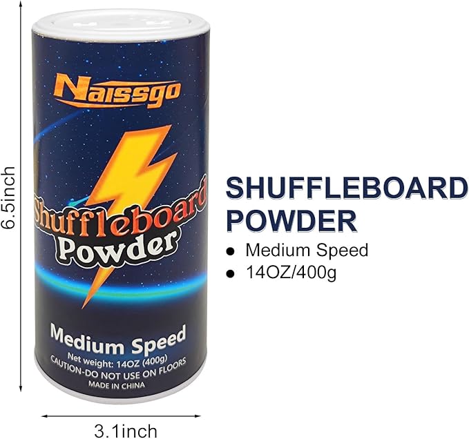 Shuffleboard Sand Wax Shuffleboard Powder Set with Small Brush & Pan