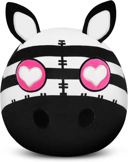 Zebra Plush Pillow Toy, 10-inch Super Soft Cute Zebra Unique Stuffed Animals for Sweetheart