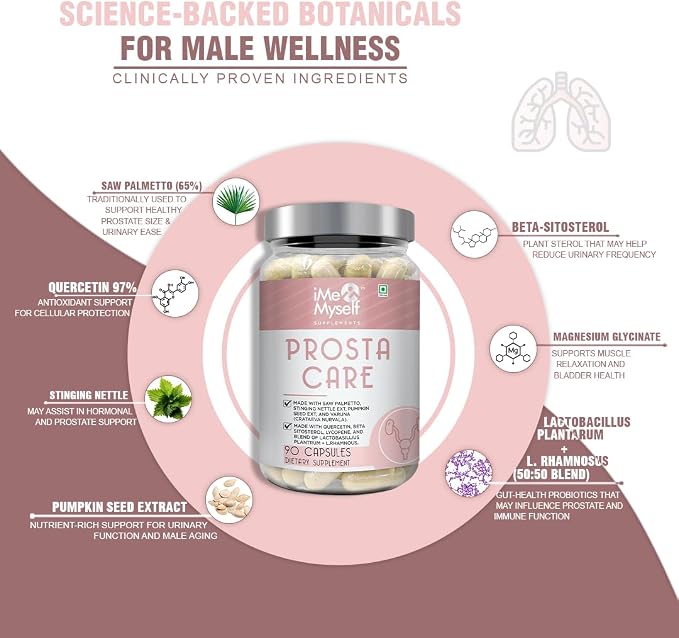 iMeMyself Men’s Wellness Support Formula – 90 Capsules