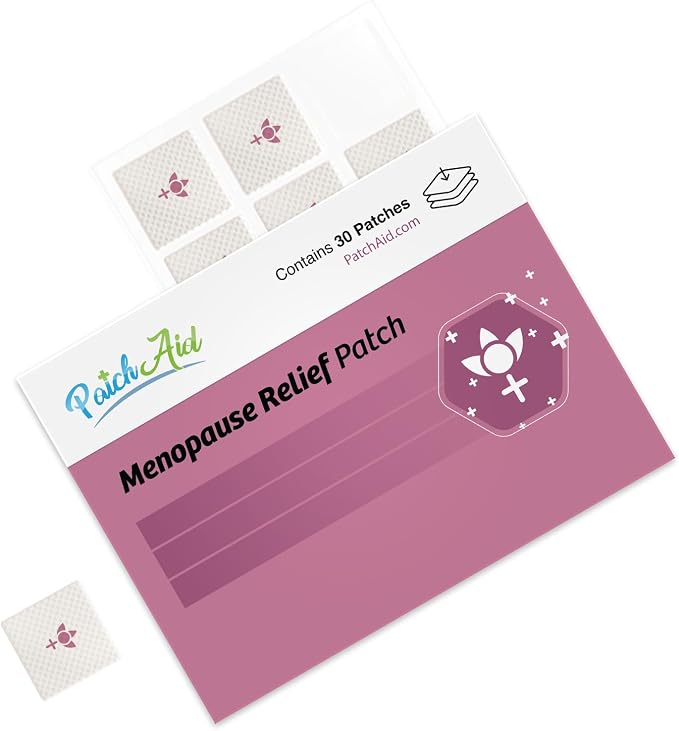PatchAid Menopause Relief Topical Patch 30-Day Supply