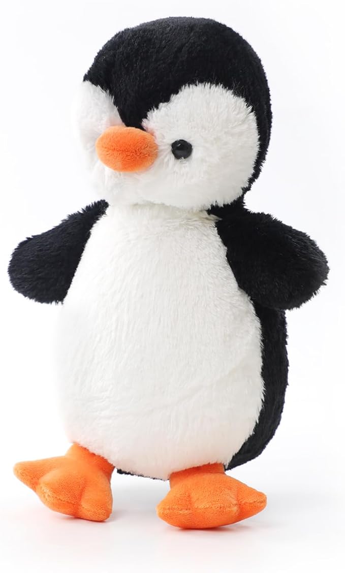 RECUR Plush Penguin Stuffed Animals,Soft Plushie Penguin,9 Inches