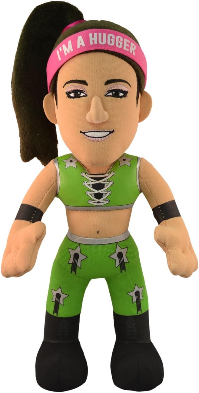 Bleacher Creatures WWE Bayley 10" Plush Figure- A Wrestling Diva for Play or Display